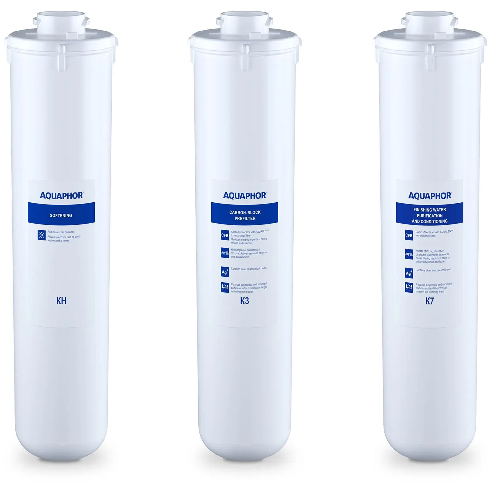 Aquaphor filter s aktivnim ugljenom za vodu - set zamjenskih filtara s omekšivačem