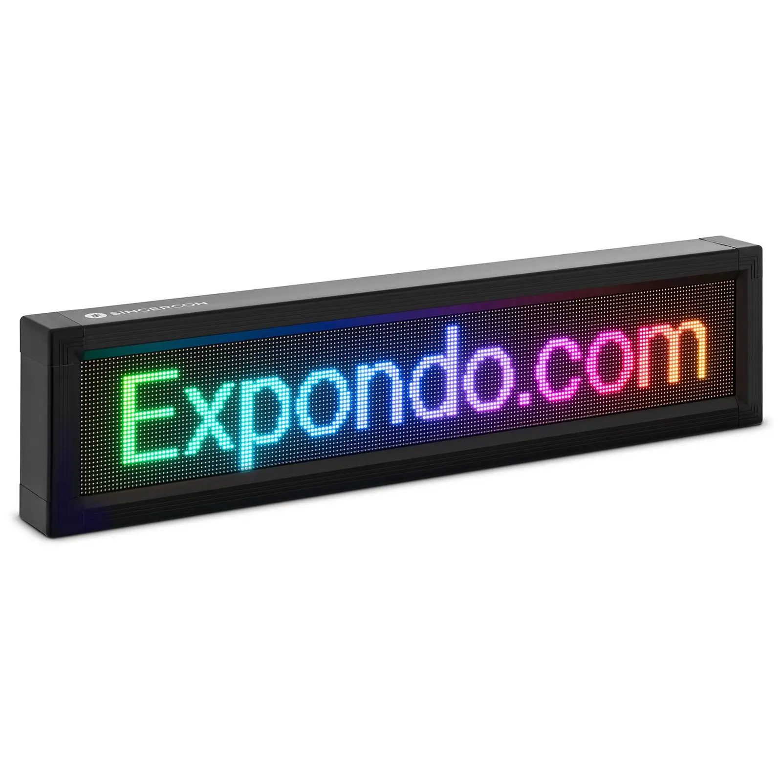 Ploča LED zaslona - 192 x 32 LED dioda u boji - 67 x 19 cm - programabilno putem iOS / Android