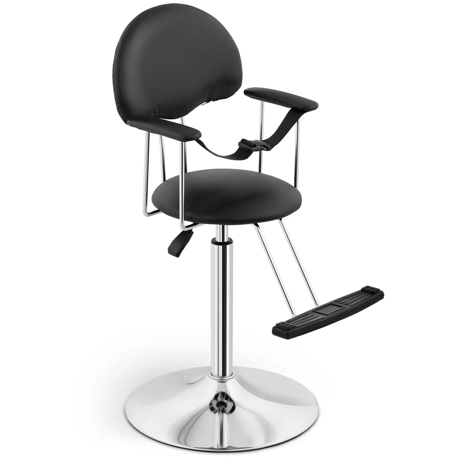 Dječja brijačka stolica - 100 kg - crna