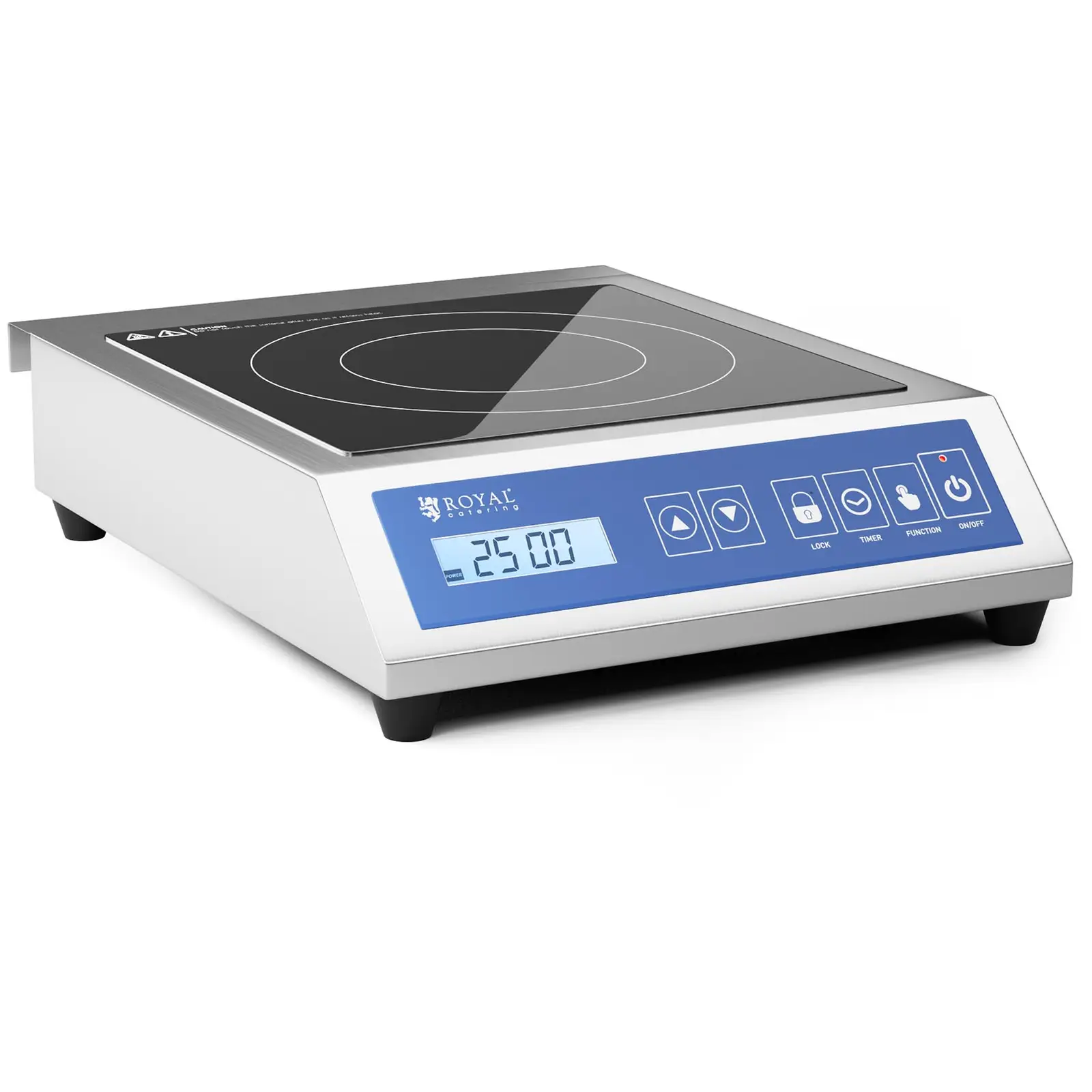 Indukcijsko kuhalo - 28 cm - 60 do 240 °C - zaslon osjetljiv na dodir - mjerač vremena