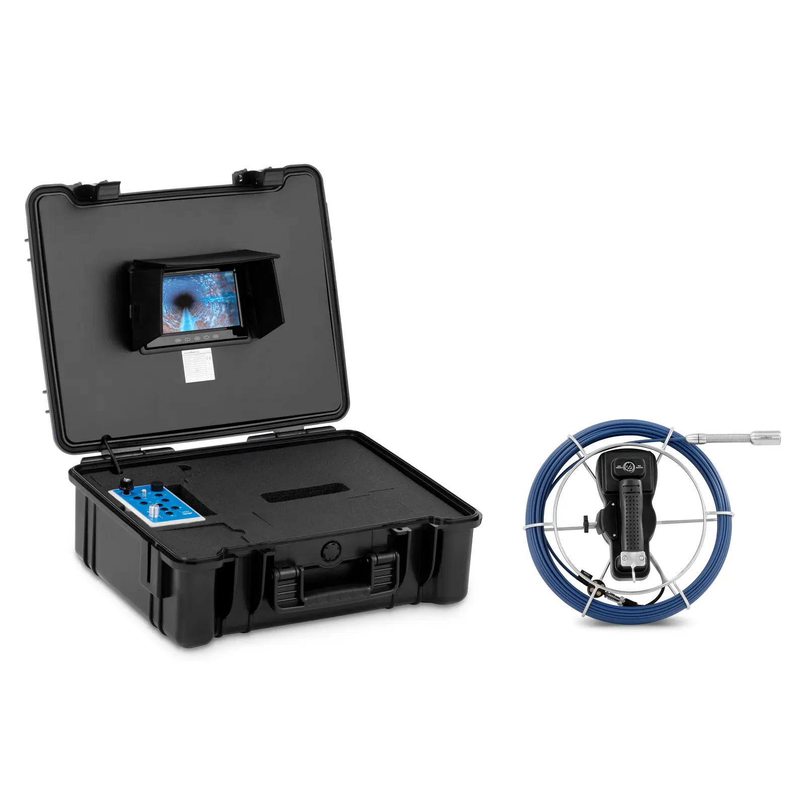 Endoskopska kamera - 30 m - 12 LED - 7" IPS zaslon u boji