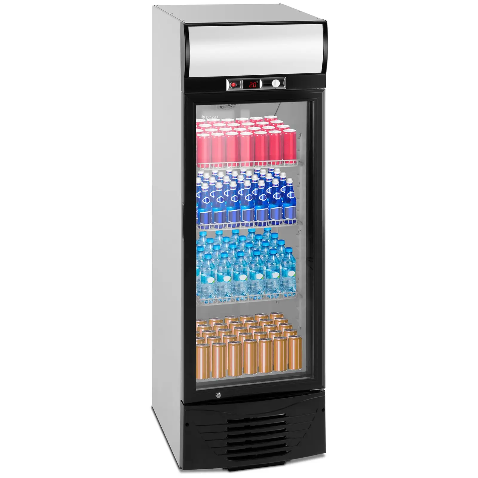 Hladnjak za komercijalna pića - 238 l - LED