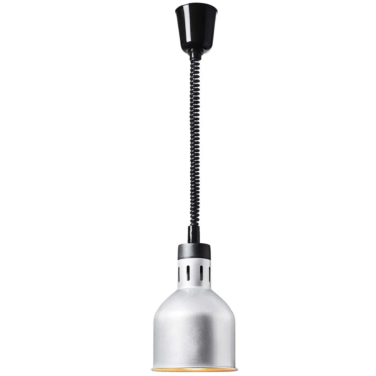 Žarulja za grijanje - srebrna - 17,5 x 17,5 x 29 cm - Royal Catering - Čelik - podesiva po visini