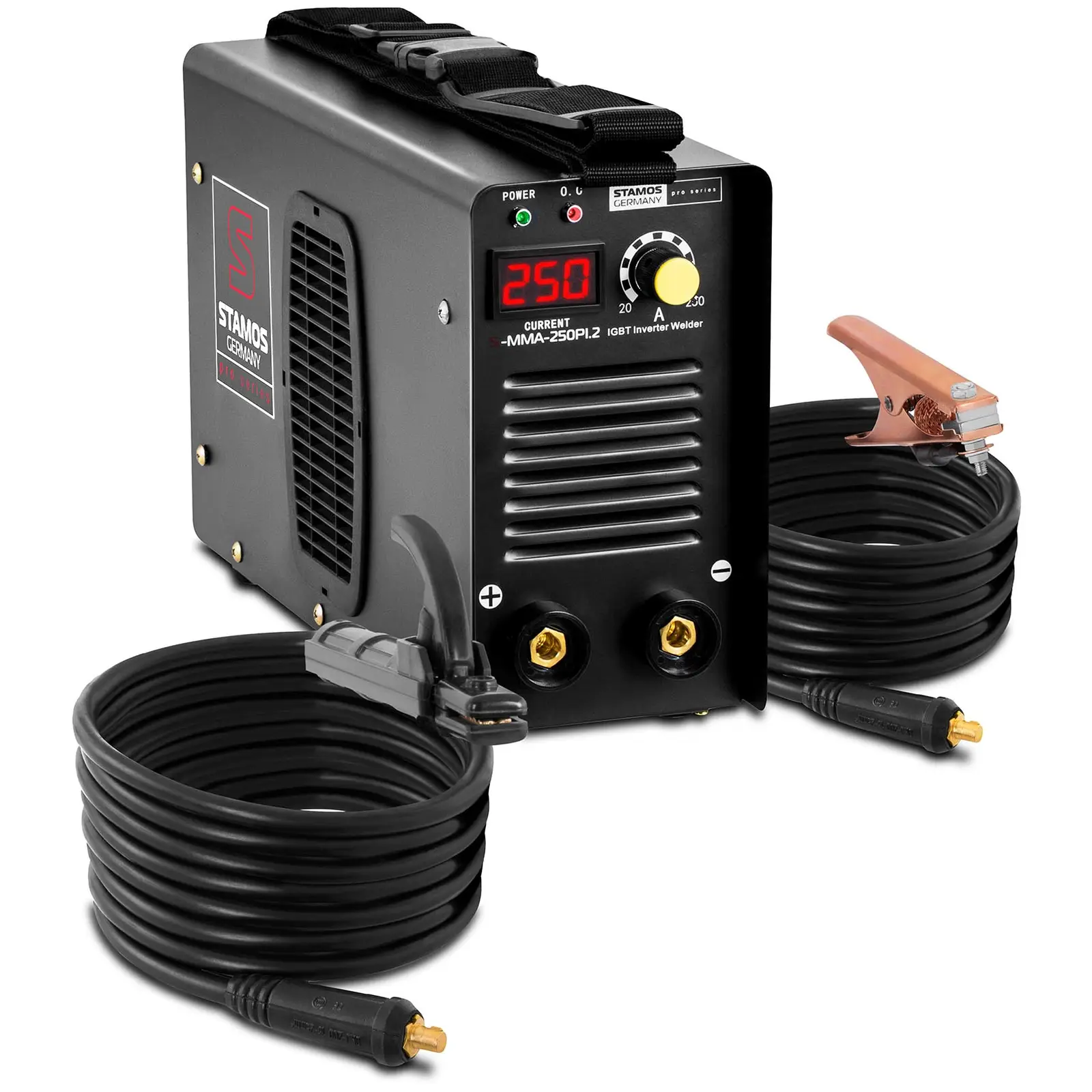Zavarivač elektroda - 250 A - kabel od 8 m - Hot Start - PRO